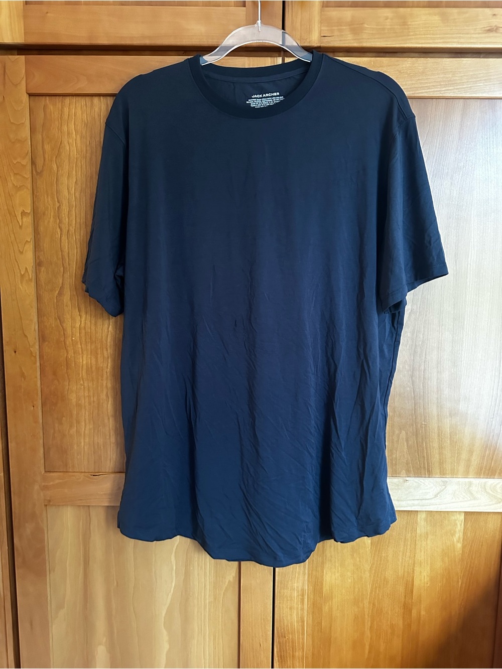 Men's Jack Archer Classic Crew Neck T-Shirt - Black